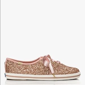 keds x kate spade new york glitter sneakers